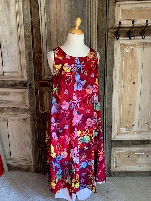 Normal Crazy dress Rose batik
