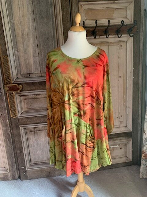 Normal Crazy - Tuniek Ursella - Lange mouwen Tie-dye