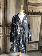 Luukaa broek Black White  - Maat 6