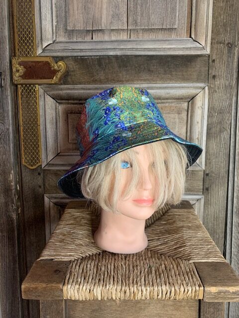 BB Style - Bucket hat  Kunstmotiefi & zwart
