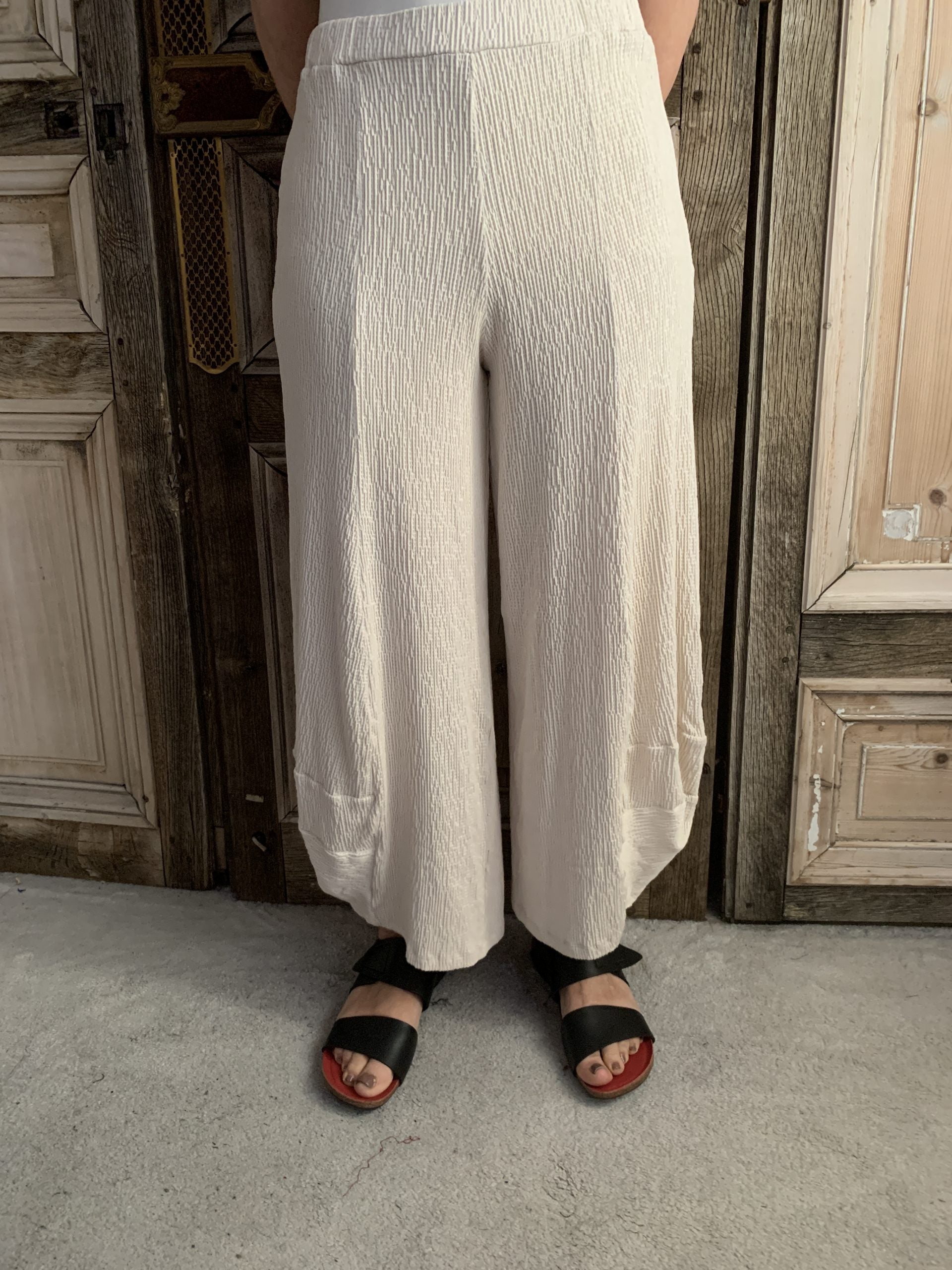Luukaa 22Y0211 broek ecru