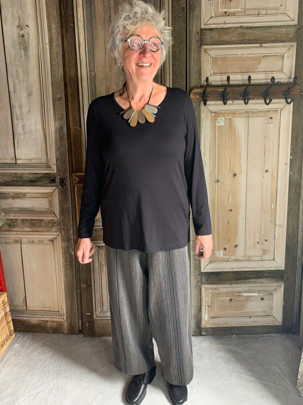 Geesje Sturre broek van viscose en polyamide*