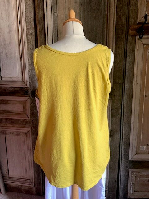 BB style linnen Mouwloze top