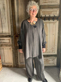 Geesje Jas van viscose en polyamide *