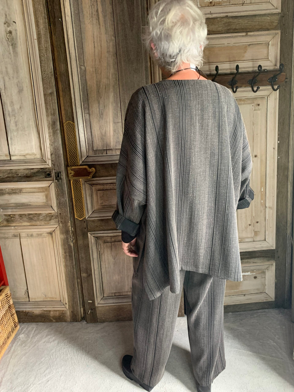 Geesje Jas van viscose en polyamide *