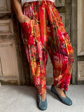 Normal Crazy - Broek Delphine Print Batik - 100 % Rayon