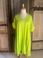BB Style - Linnen jurk midi