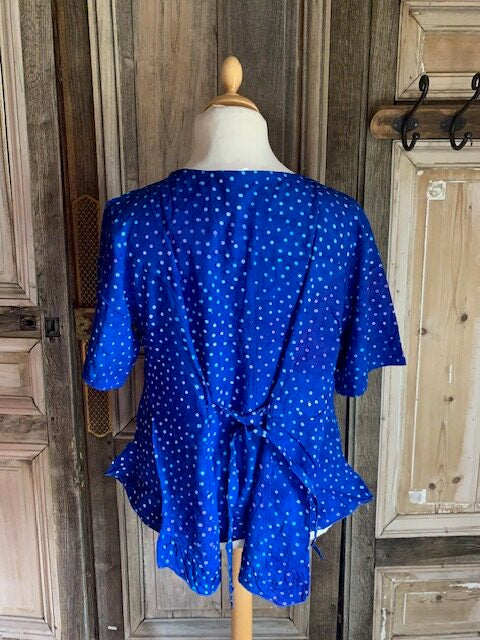Normal Crazy - Blouse Diva met korte mouw