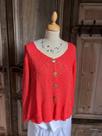 Normal Crazy - Mini Orchid vest - Koraal oranje 88