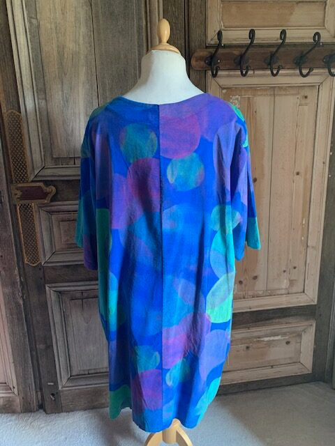 MB jurk Cirkel blauw 1