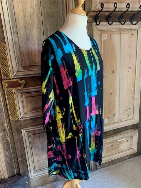Normal Crazy - Tuniek Ursella batik 3/4 mouw