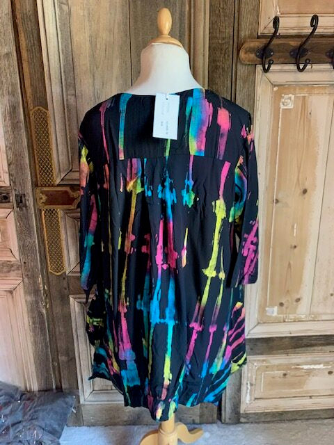 Normal Crazy - Tuniek Ursella batik 3/4 mouw