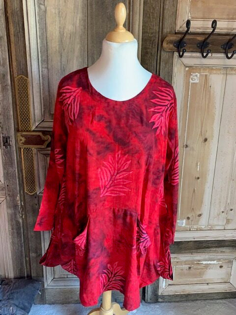 Normal Crazy - Tuniek Ursella batik 3/4 mouw