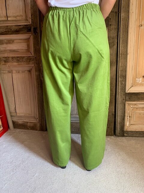 Geesje Sturre - Wijde broek corduroy 624458  - #189 Lime