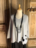 Moonshine trui Large grijs