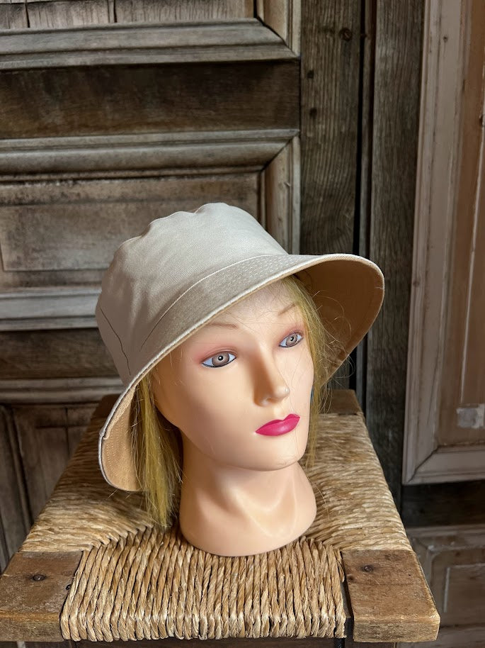 BB Style - Bucket hat reversible - Zand en Camel