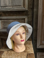 BB Style - Bucket hat reversible - beige en lichtblauw