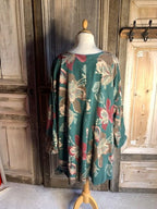 La Bass Tuniek bloem groen