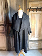 Normal Crazy vest/jas van dunne ribcord zwart