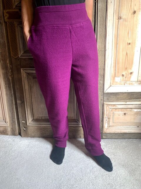 Himalaya -  Wollen broek - Joggpants violet