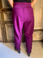 Himalaya -  Wollen broek - Joggpants violet