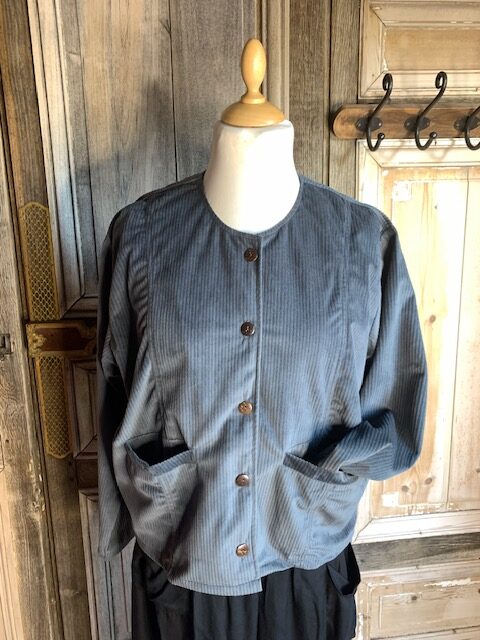 Normal Crazy - Short Jacket Grijs Coldore tussenjas