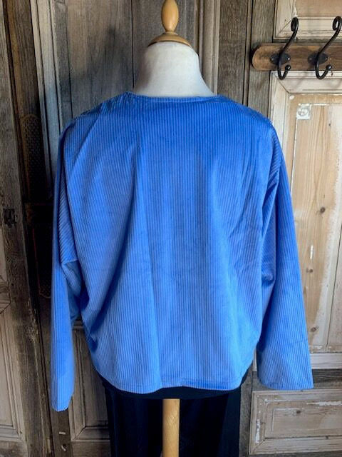 Normal Crazy - Short Jacket Blue coldore tussenjas