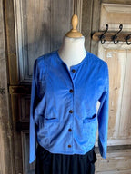 Normal Crazy - Short Jacket Blue coldore tussenjas