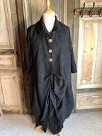 Normal Crazy - Rib Jasvest Ballon -Zwart