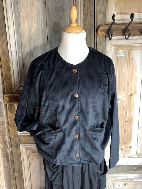 Normal Crazy - Short Jacket Zwart tussenjas