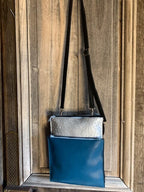 Maria La Verda - Tas Petrol/Zilver