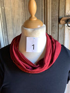 Normal Crazy Colsjaal  Cardovan en bruin Rood