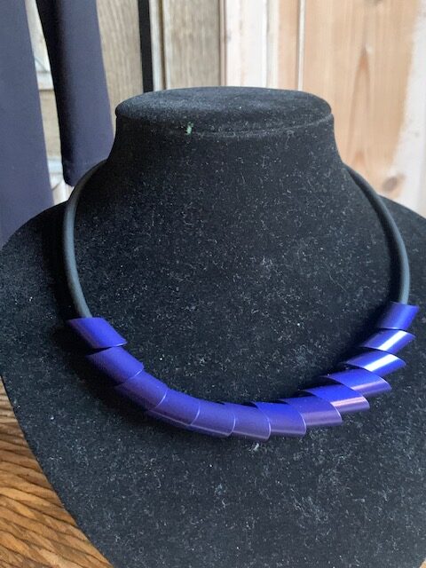 Tjonge Jonge Sieraden - Collier cilinders - Multi colour (kopie)