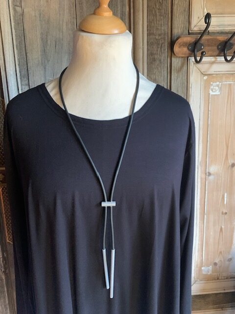 Tjonge Jonge Sieraden - Collier lang zilver