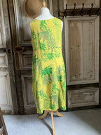 BB Style - Linnen Jurk zonder mouw bloemen