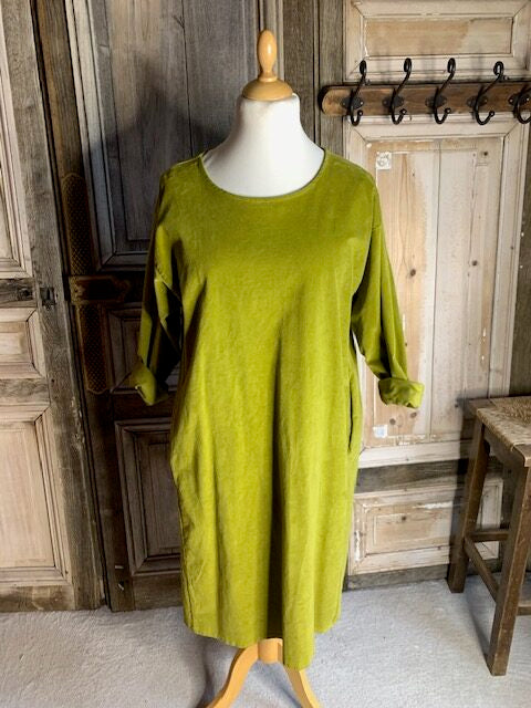 BB Style - Jurk/tuniek stretch babyroy - Lime