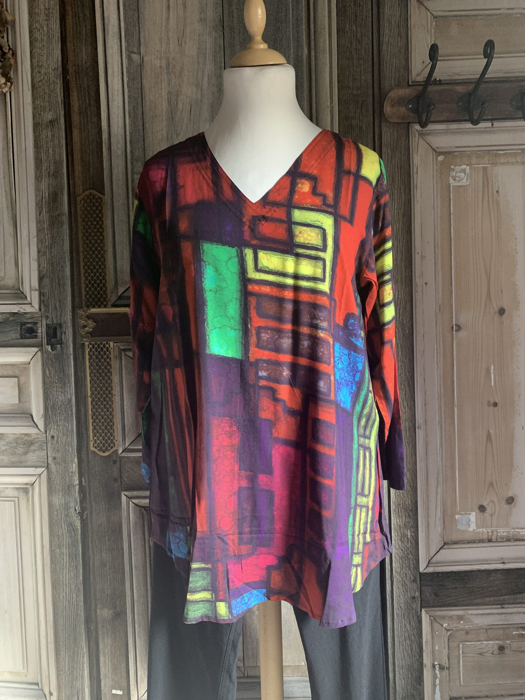 Angel Circle 1723D Tunique digital Print russel viscose