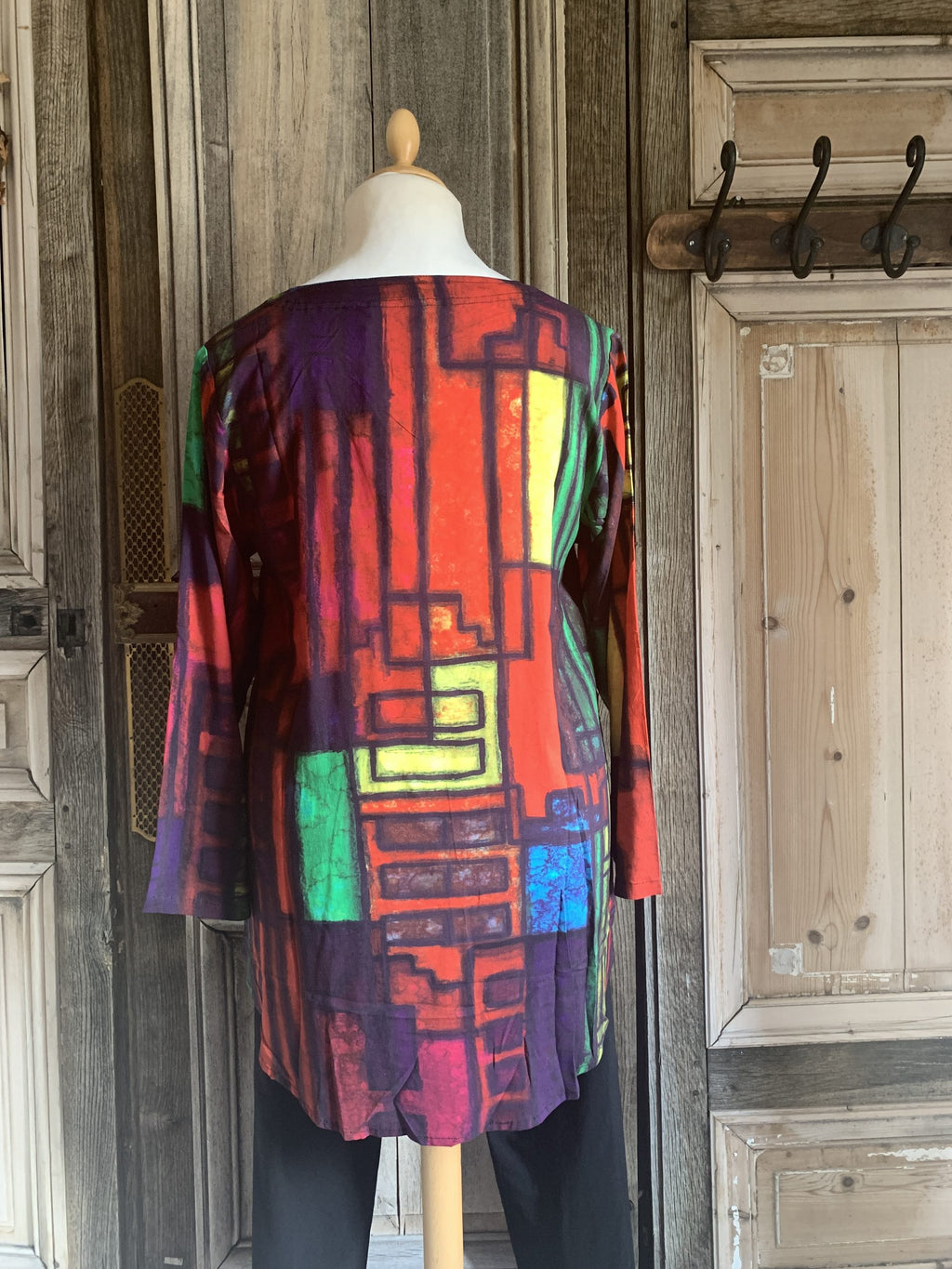 Angel Circle 1723D Tunique digital Print russel viscose