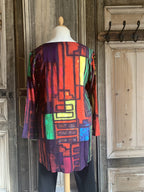 Angel Circle 1723D Tunique digital Print russel viscose