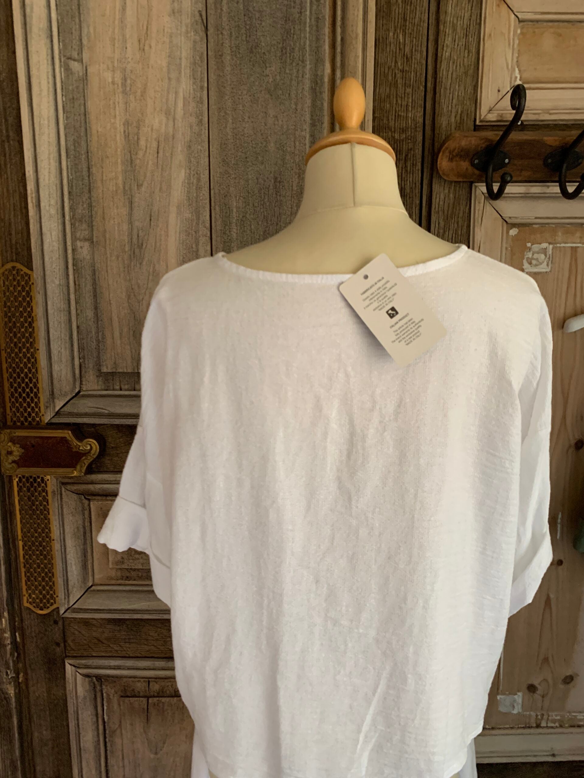 BBstyle blouse jasje katoen  wit