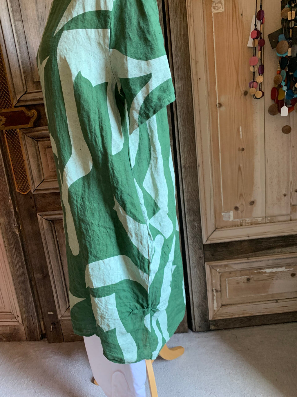 BB style tuniekjurk grafisch groen