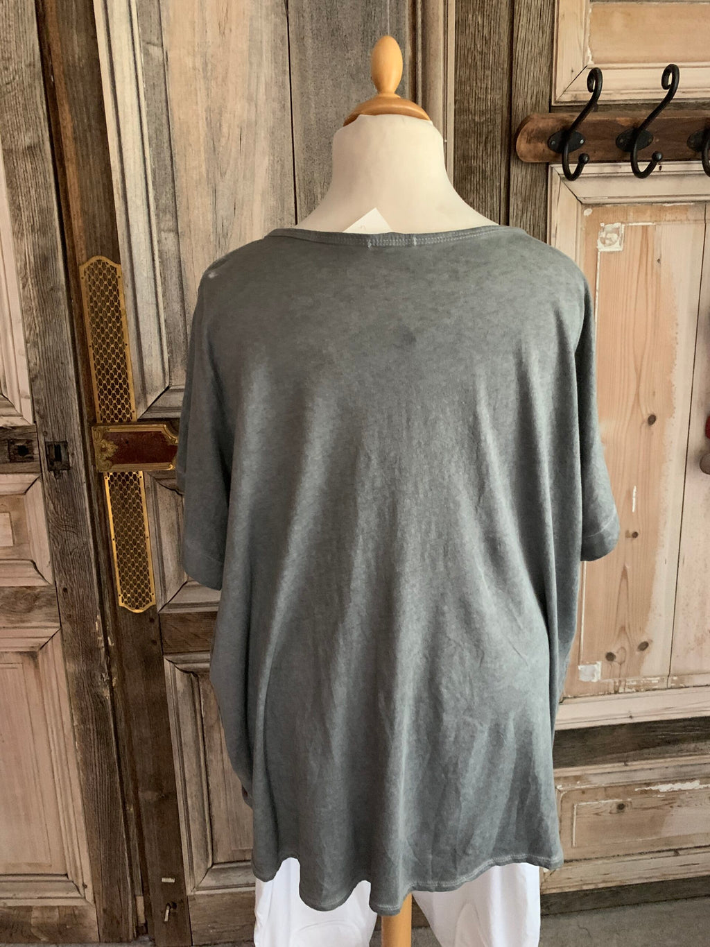 Bb style tuniek cotton grijs