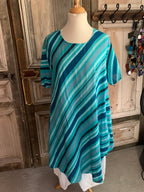 BB style jurk streep