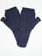 Invero - Handschoenen Karina met duimen - 100% wol - Anthra