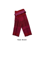 Invero Mustermix - Beenwarmers Paula - Diverse kleuren wol (magenta)