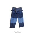Invero Mustermix - Beenwarmers Paula - Diverse kleuren wol (magenta)