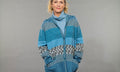 Invero - Vest Michele - Petrol wol