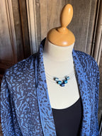 Invero - Vest Kitty - Blau wol