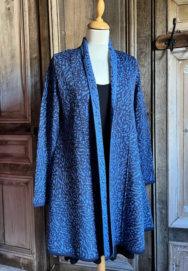 Invero - Vest Kitty - Blau wol