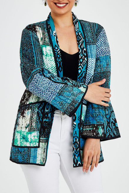 ORIENTIQUE - Isfahani Coat Reversible ( 2 kanten) - Maat XS*